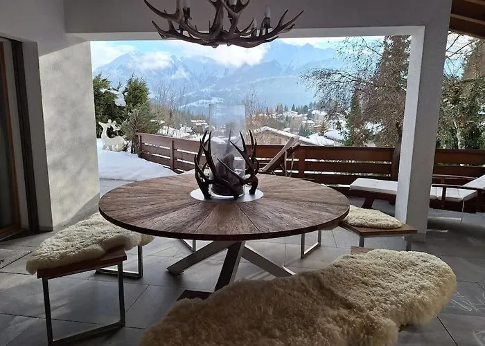 Luxury In With Stunning Views Σαλέ Laax