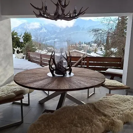 Luxury In With Stunning Views Chalet Laax